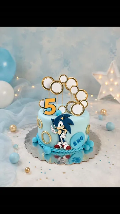 Tortë ditëlindjeje me Sonic