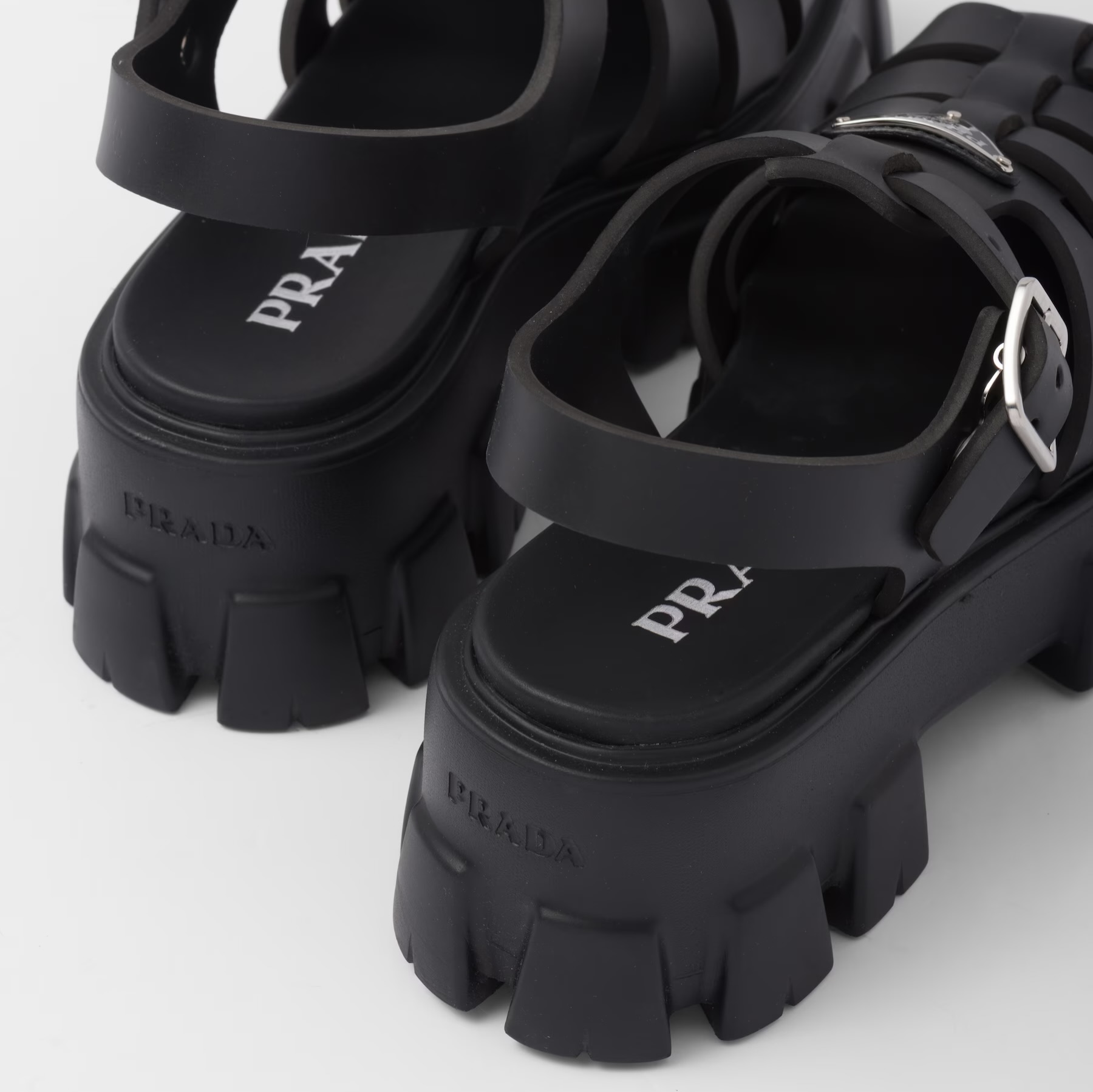 Sandale gome Prada Monolith – runway boutique (4)