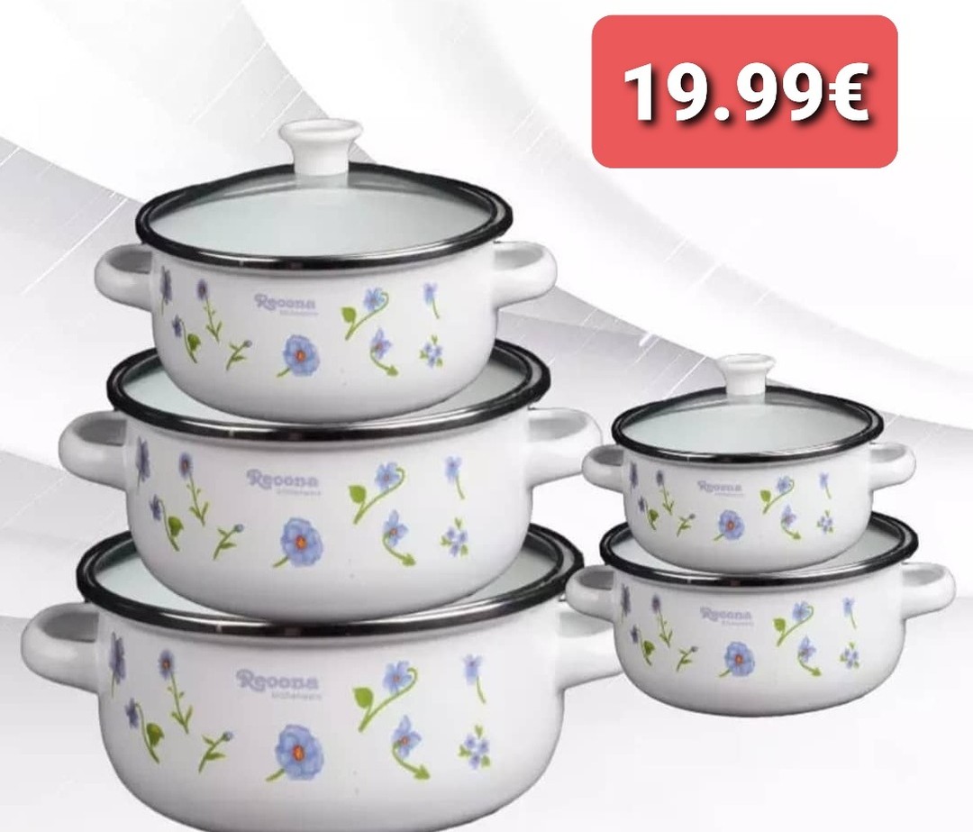 Set tenxhere emaluar me kapak 3 copë – Scope Shop Kosova (2)