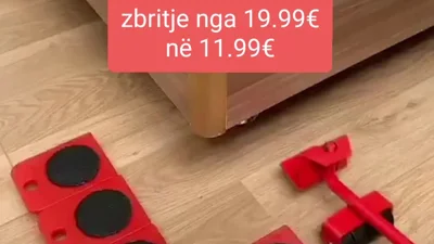 Pajisje për lëvizjen e mobileve të rënda