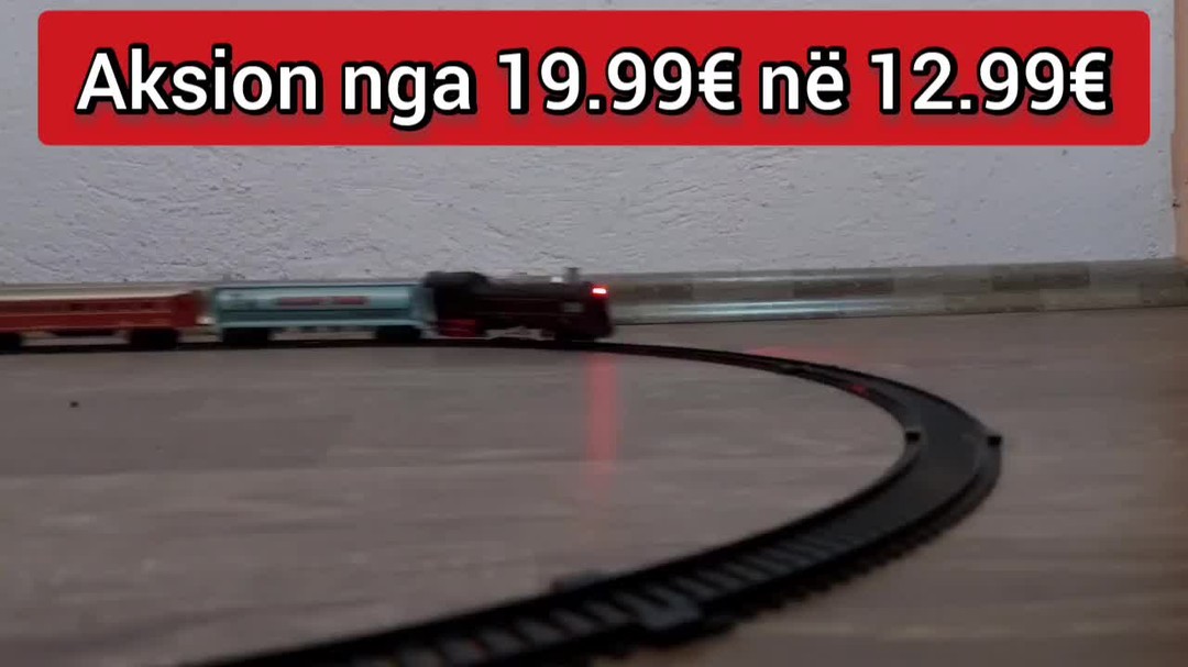 Tren elektrik lodër me dritë dhe sirenë – Scope Shop Kosova