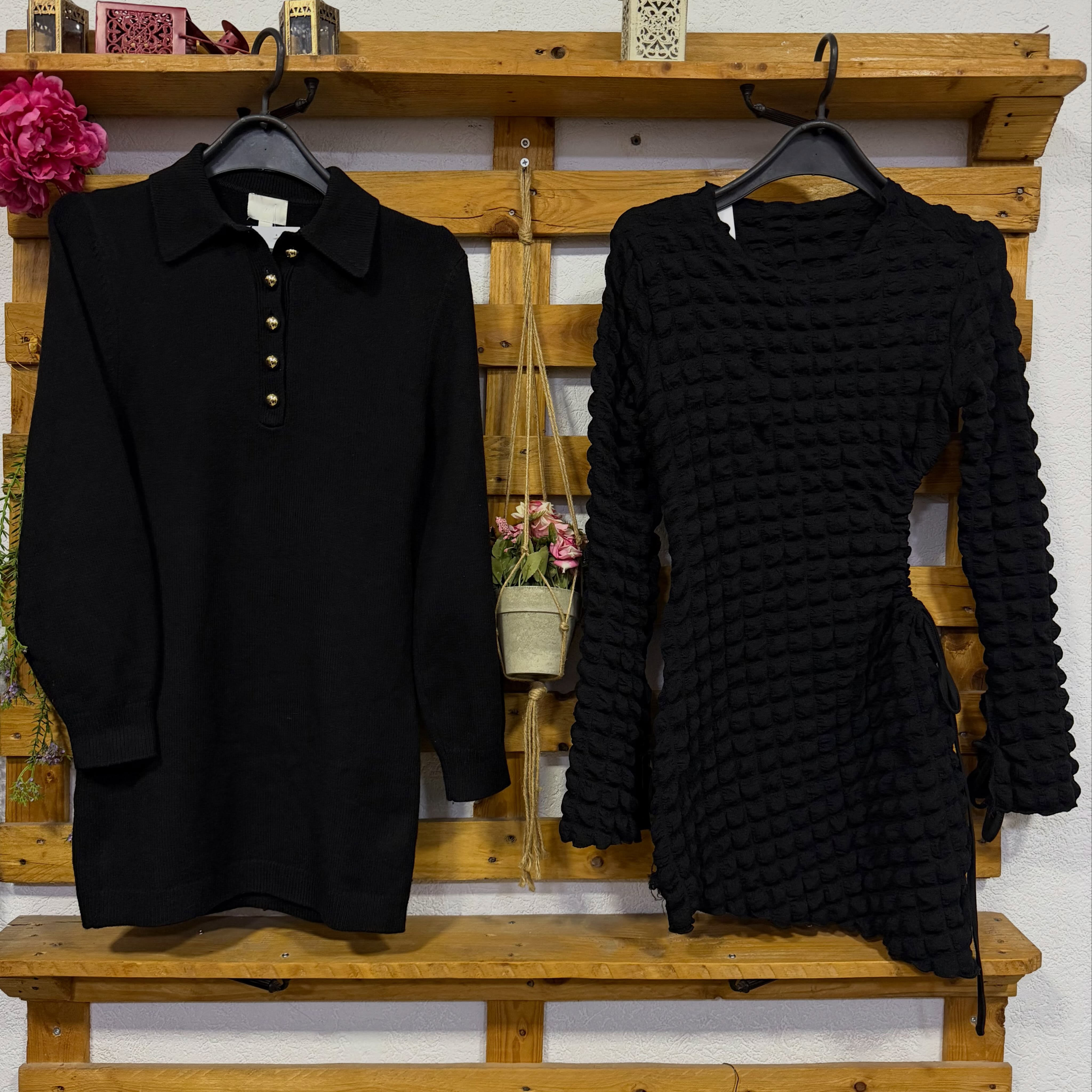 Fustane të zeza për vjeshtë dhe dimër – Second Store | Mitrovicë