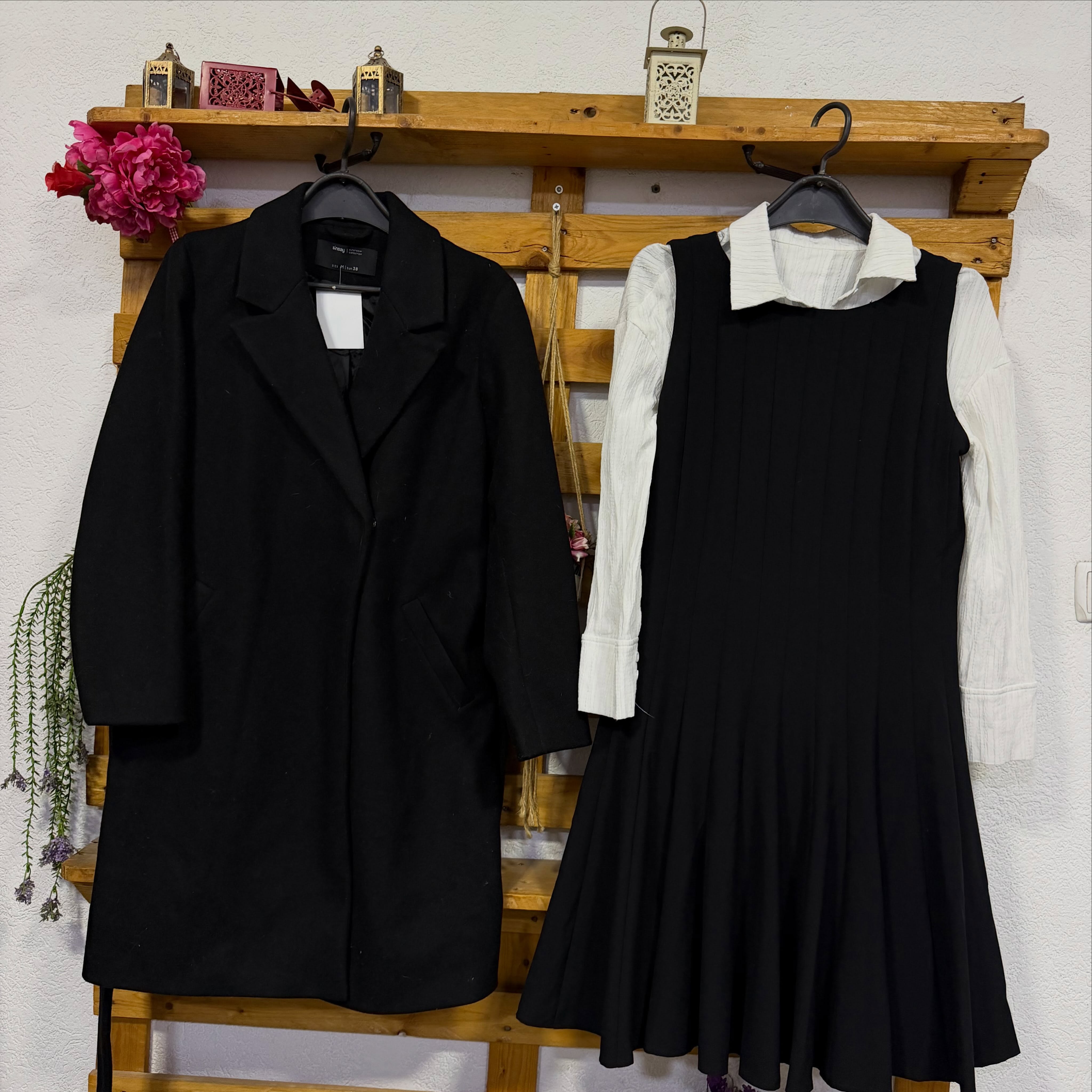 Fustane të zeza për vjeshtë dhe dimër – Second Store | Mitrovicë (2)