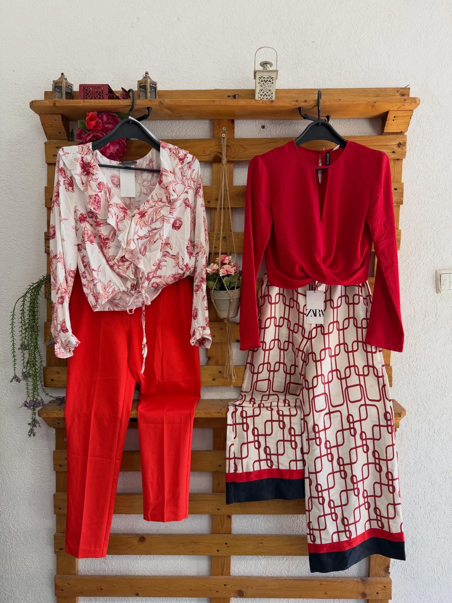 Bluza dhe pantallona të kuqe për femra – Second Store | Mitrovicë