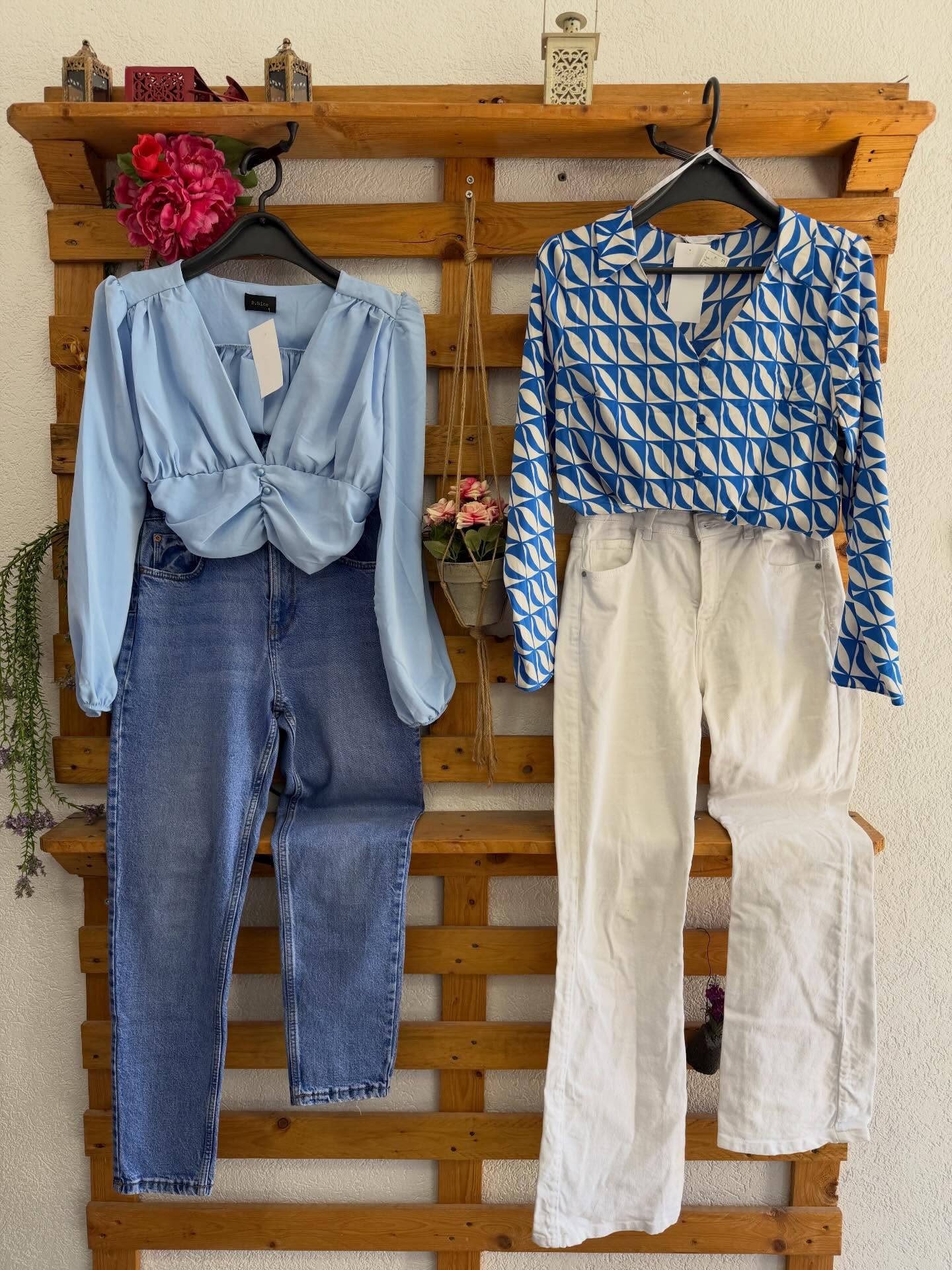 Bluza dhe pantallona të kuqe për femra – Second Store | Mitrovicë (3)