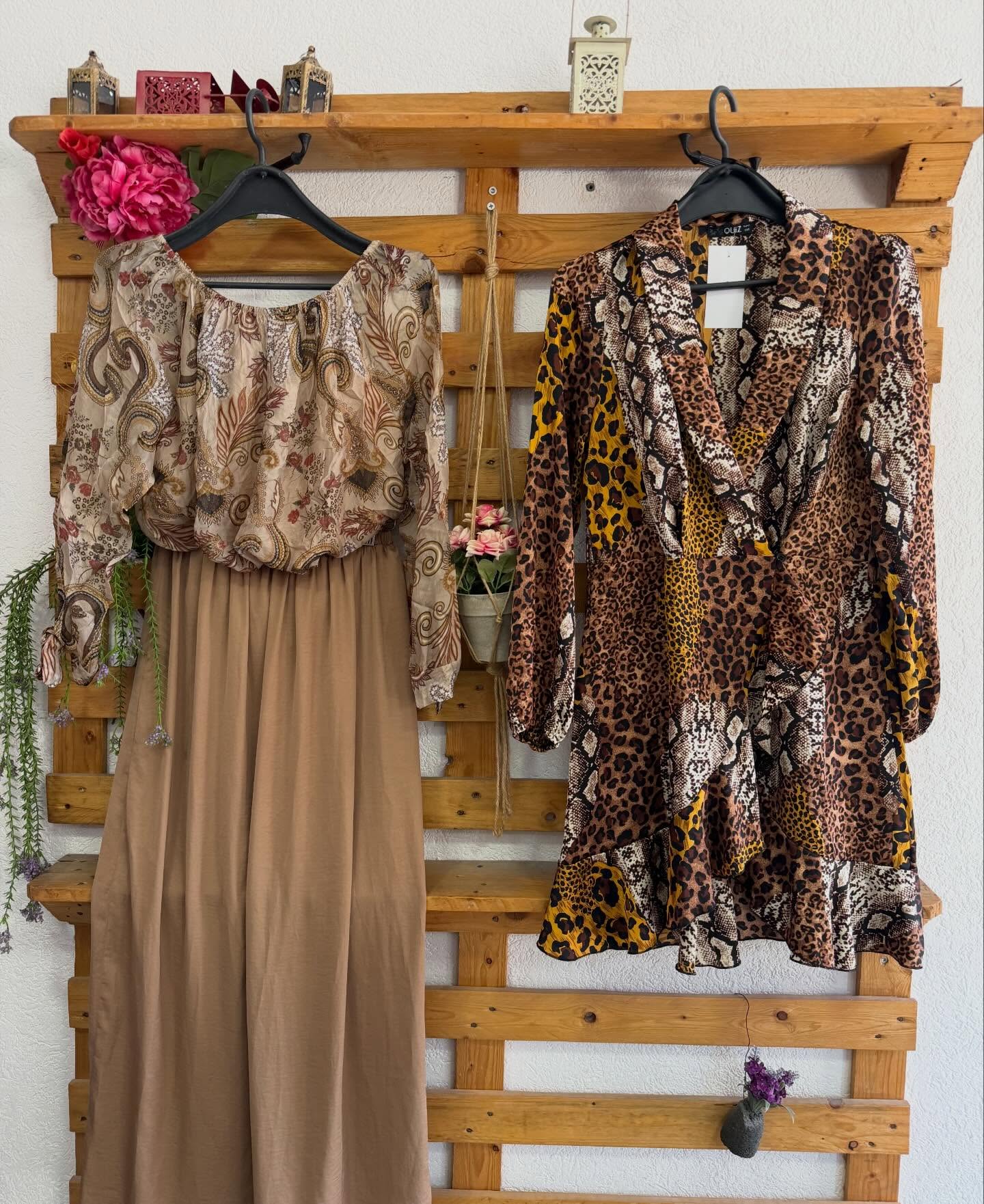 Kominoshe bordo dhe këmishë me pantallona rozë – Second Store | Mitrovicë (3)