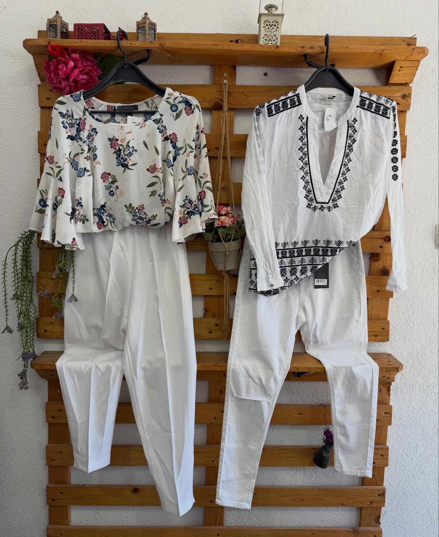 Kominoshe bordo dhe këmishë me pantallona rozë – Second Store | Mitrovicë (4)