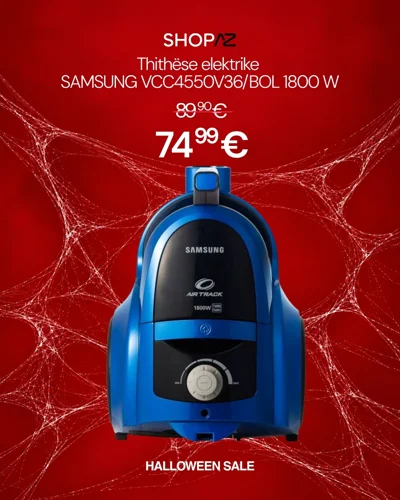 Fshesë elektrike Samsung 1800W me qese
