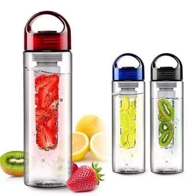 Shishe plastike uji me infuzues frutash