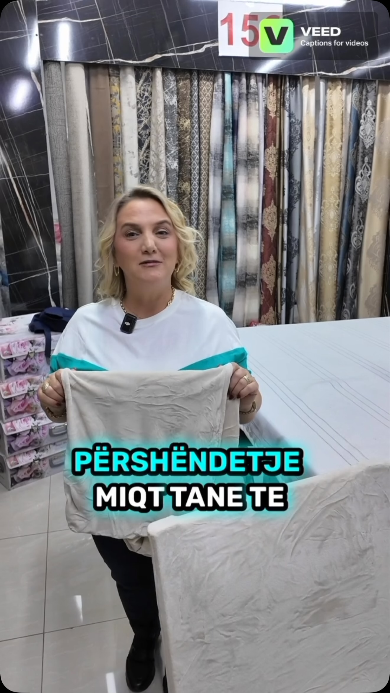 Batanije e butë gri për shtrat – Shtëpia E Mallrave-Robna Kuča