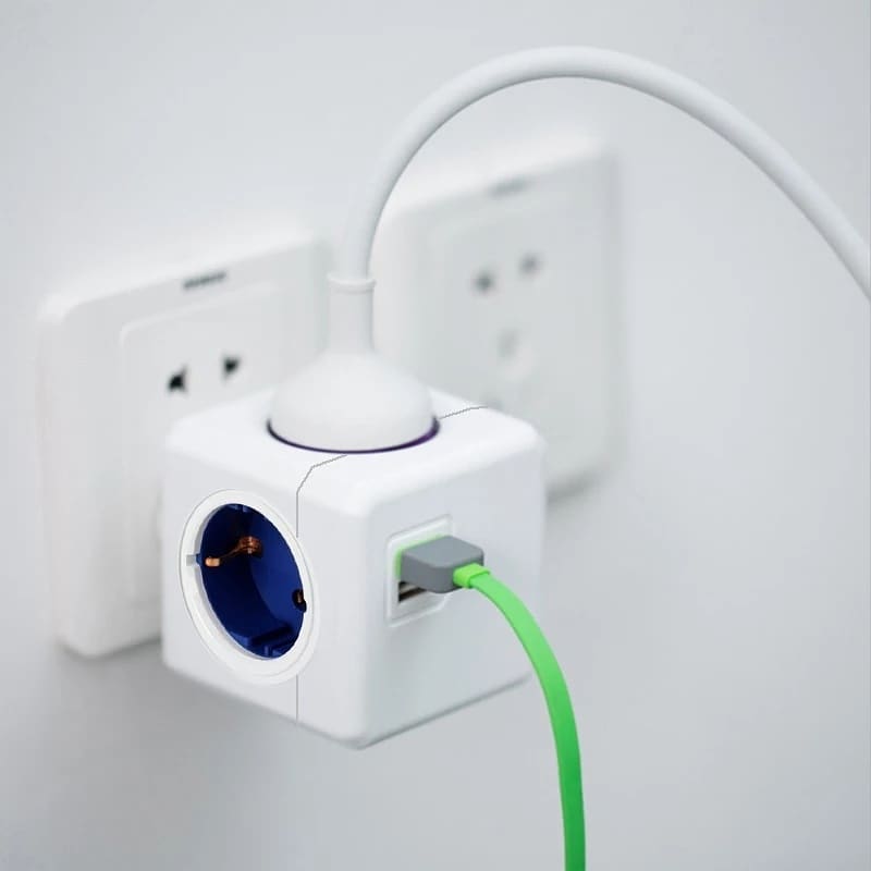 Zgjatues PowerCube Original Duo USB me 4 priza – Smart Home Kosova (4)