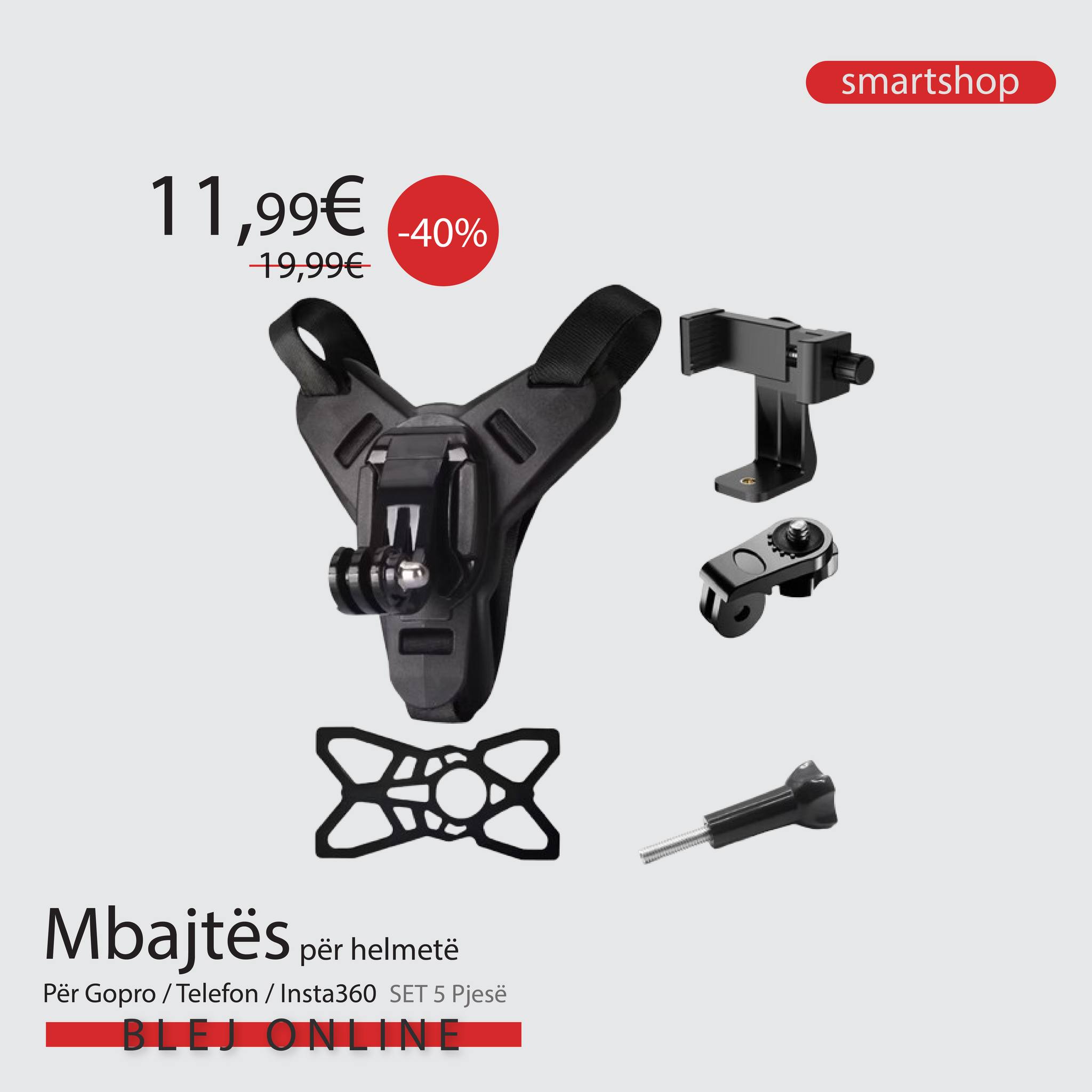 Mbajtës për kokë dhe gjoks për GoPro – Smart Shop (2)