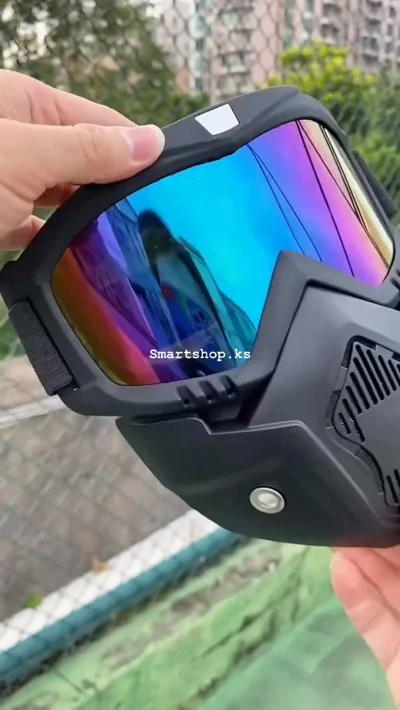 Syze motori me maskë fytyre kundër UV