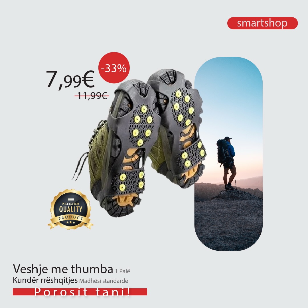 Shtresë me thumba kundër rrëshqitjes për këpucë – Smart Shop