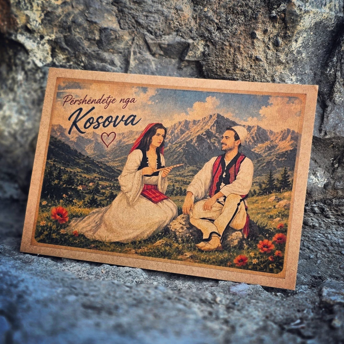 Kartolinë Përshëndetje nga Kosova – Souvenir Shop Avenue