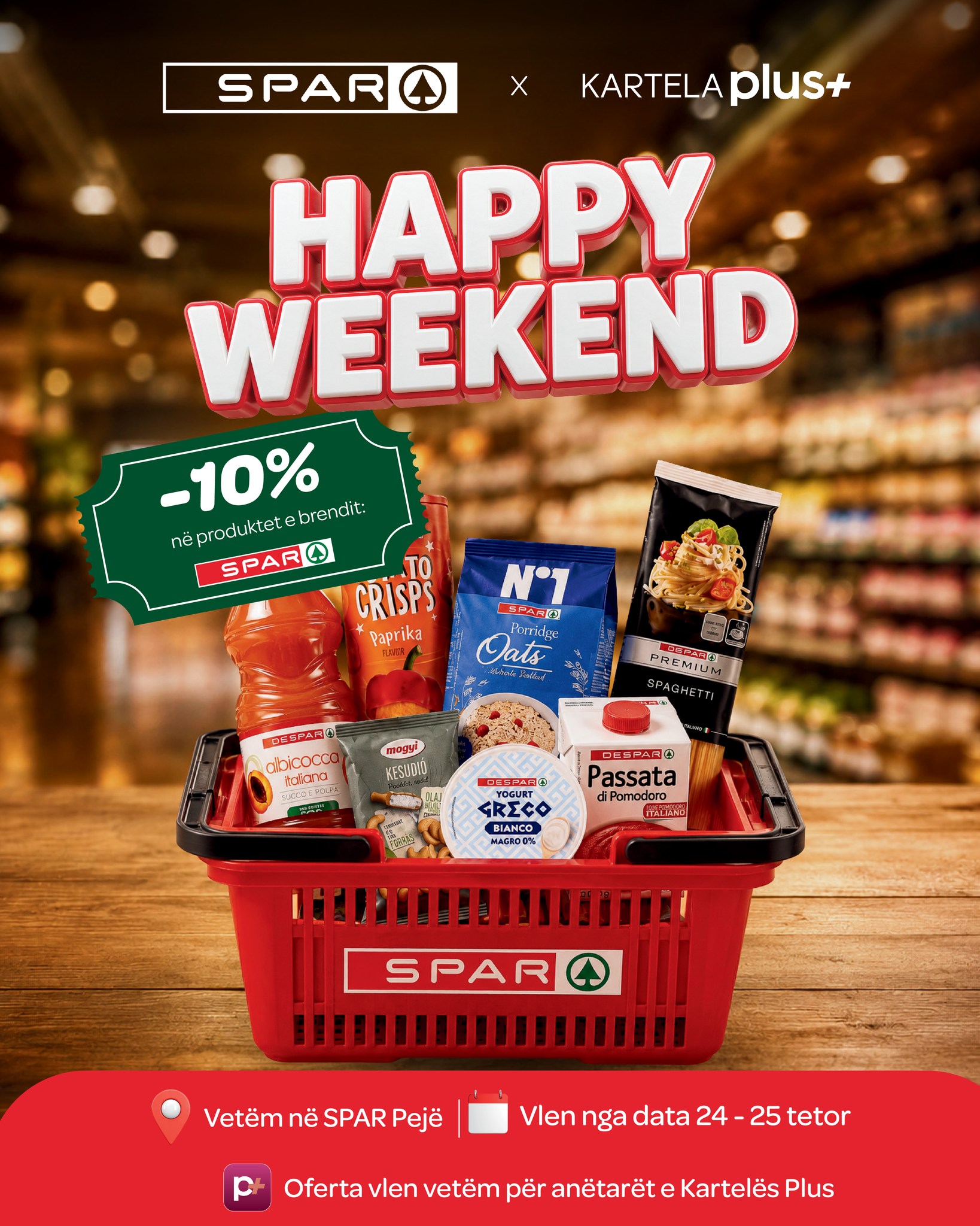 Produkte ushqimore SPAR me 10% zbritje – SPAR Kosova