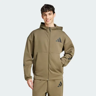 Duks Adidas ulliri me zinxhir dhe kapuç