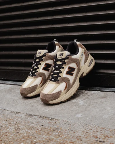Atlete New Balance bezhë dhe kafe