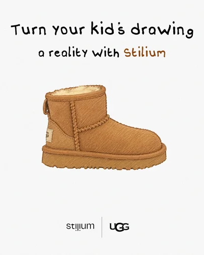 Çizme UGG për fëmijë kafe të çelët