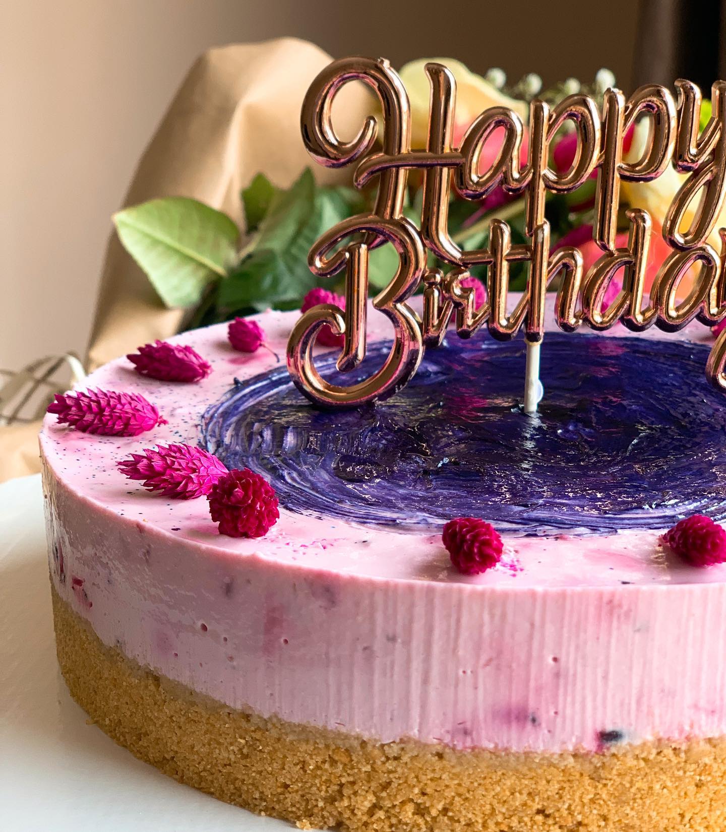 Cheesecake me fruta pylli – Sweet Little Somethings (2)