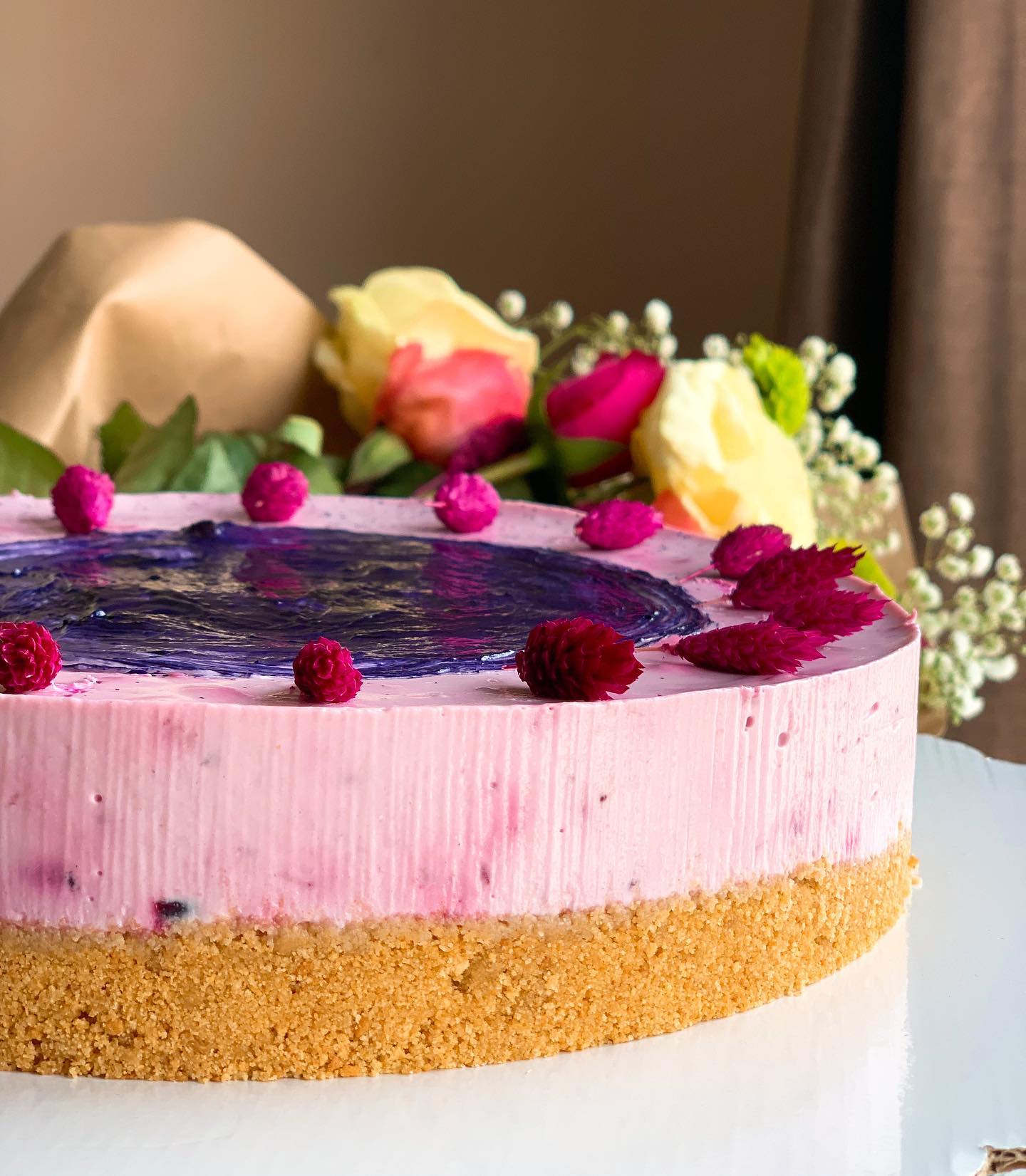 Cheesecake me fruta pylli – Sweet Little Somethings (3)