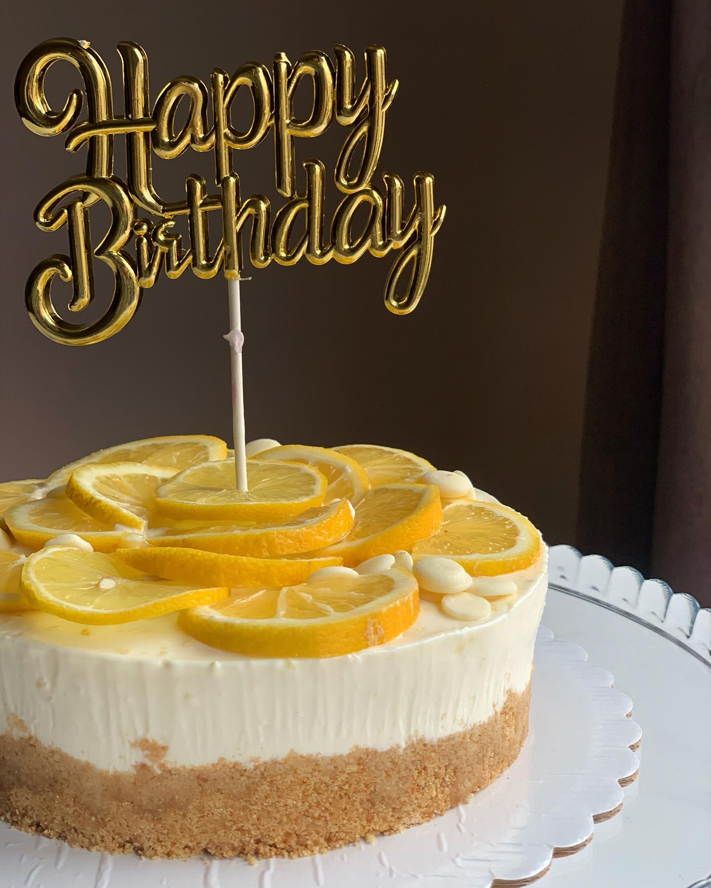 Cheesecake me limon – Sweet Little Somethings