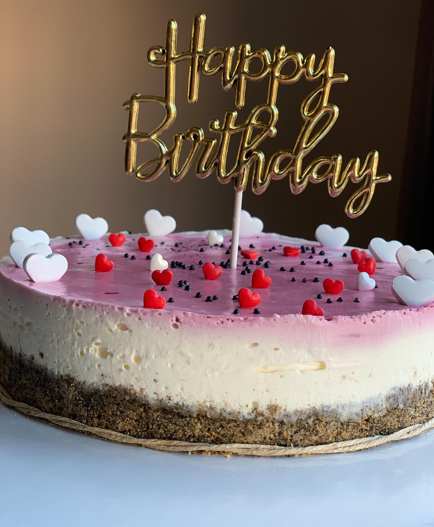 Cheesecake ditëlindjeje me zemra – Sweet Little Somethings (3)