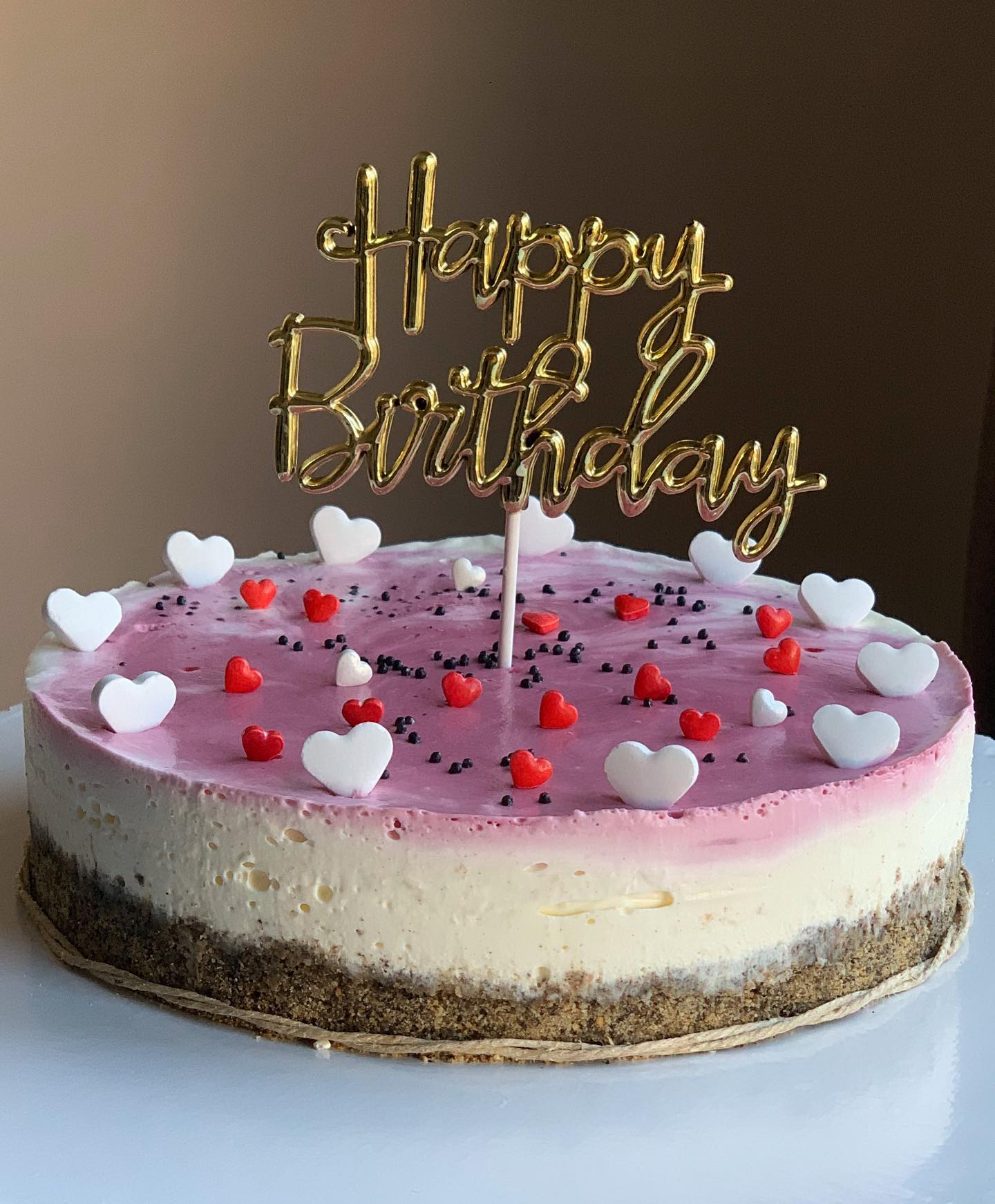 Cheesecake ditëlindjeje me zemra – Sweet Little Somethings (4)