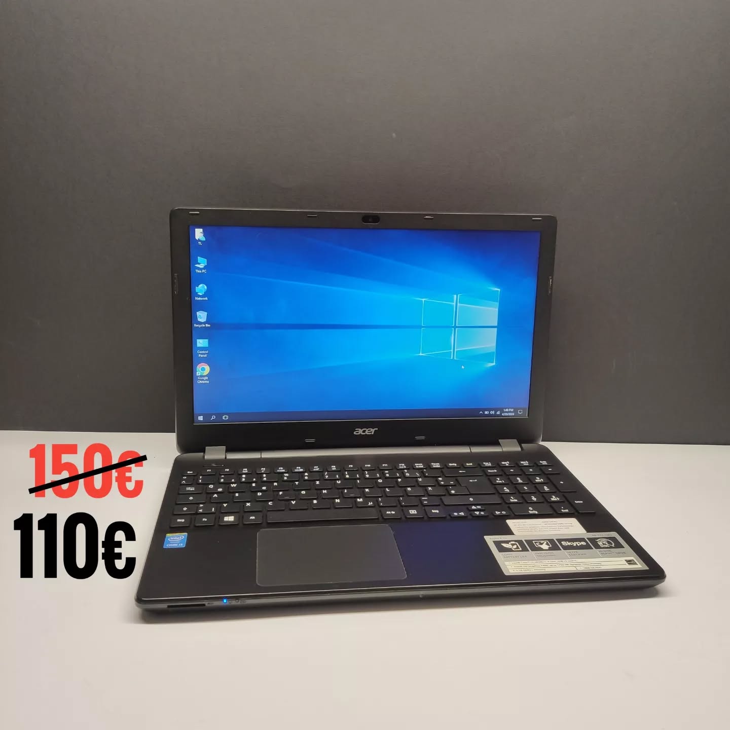 Laptop Acer 15.6 inç i3 4GB SSD – TAB LAPTOPS