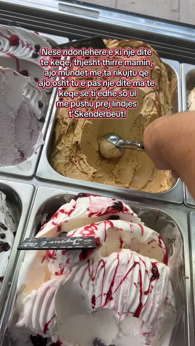 Akullore me shije të ndryshme