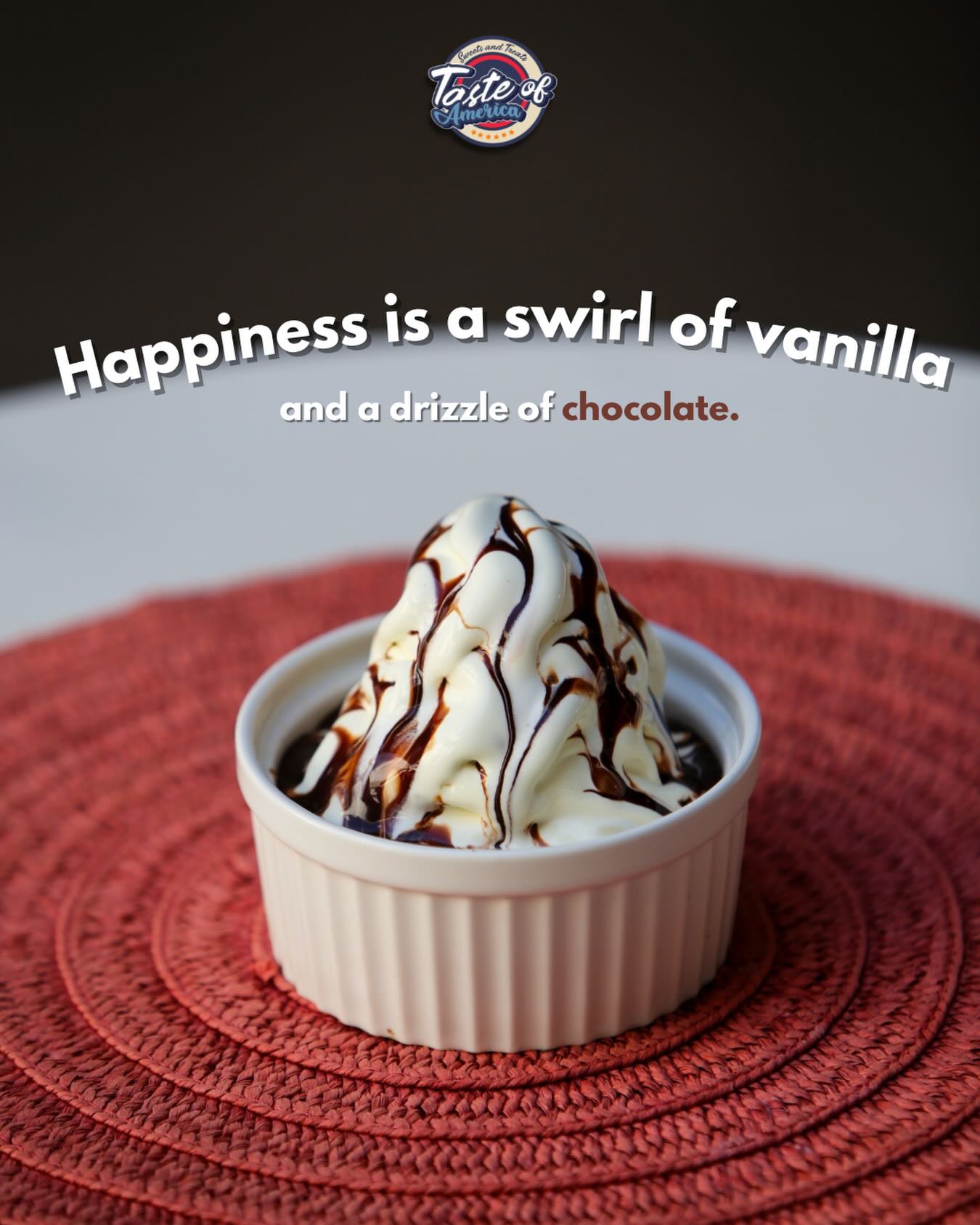 Sundae me brownie dhe akullore vanilje – Taste of America - Kosova