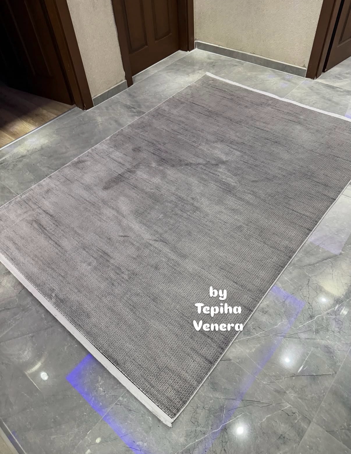 Tepih gri Luxury Bamboo – Tepiha, Tepisona & PVC