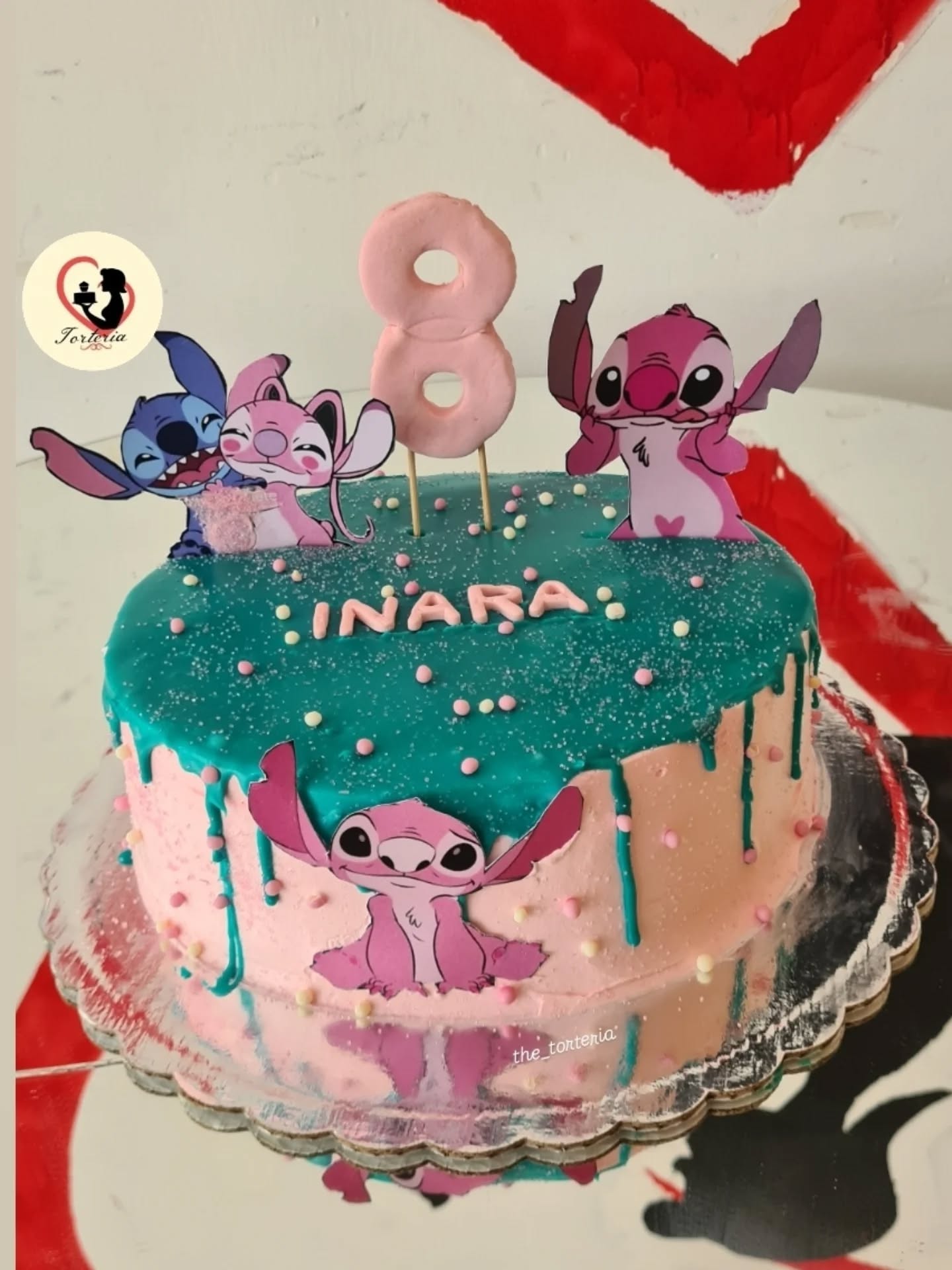Tortë Stitch për ditëlindjen e 8-të – Torteria