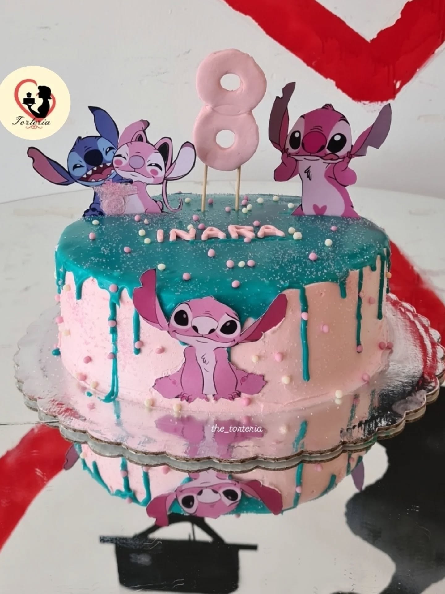 Tortë Stitch për ditëlindjen e 8-të – Torteria (2)
