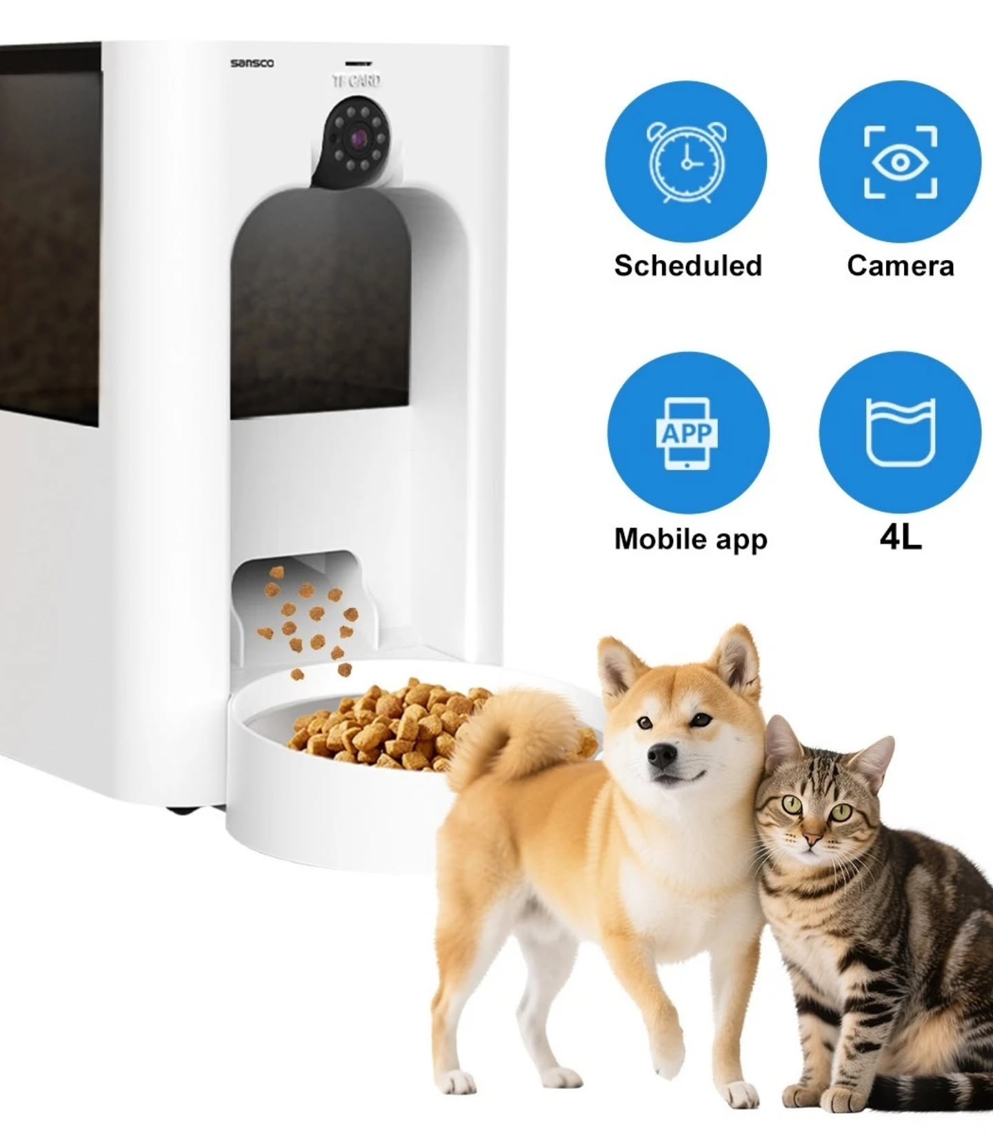 Ushqyes automatik Bytelink 4L me kamerë – URBAN PETS "Ferizaj" ⚜️ (3)