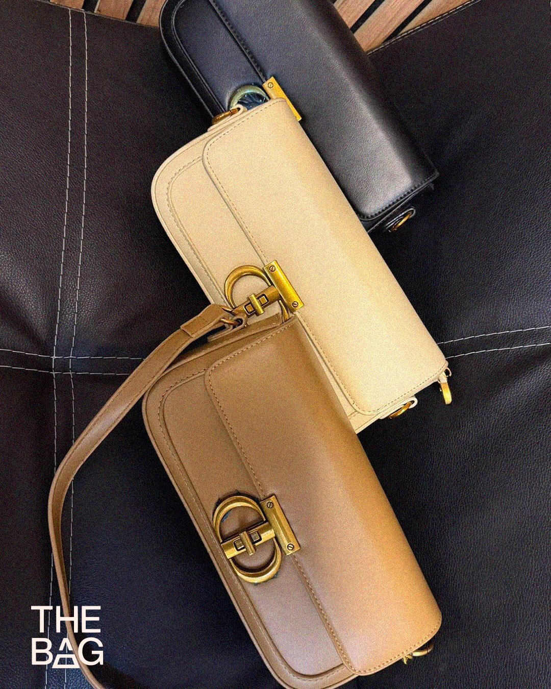 Çantë e vogël kafe me rrip supi – The Bag (2)