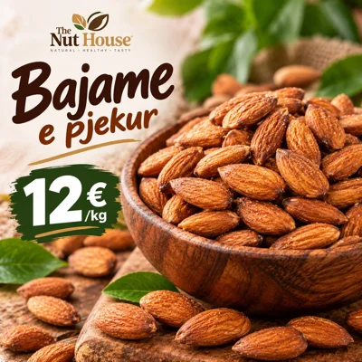 Bajame të pjekura me kripë