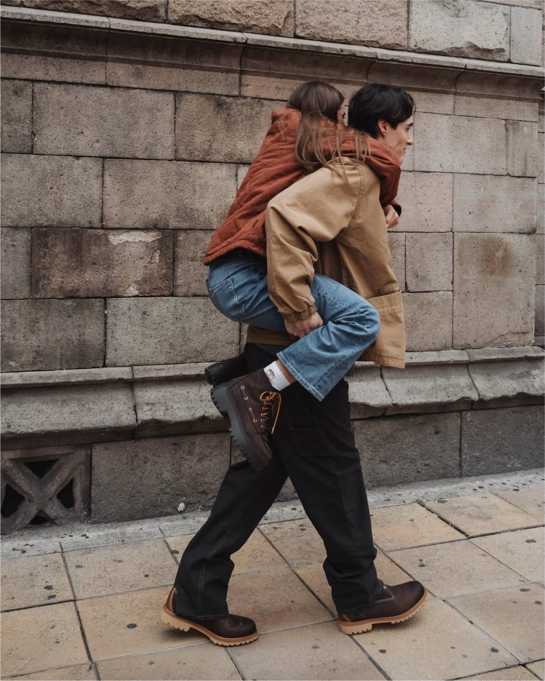 Këpucë Timberland kafe me lidhëse lëkure – Timberland Kosova (3)