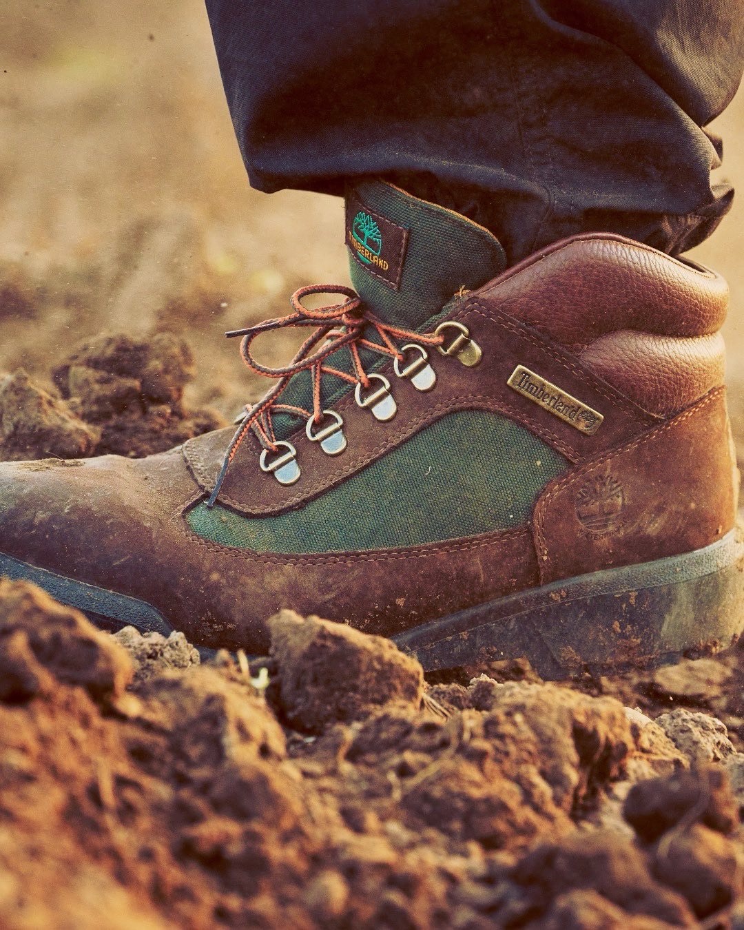 Çizme hikingu Timberland kafe me jeshile – Timberland Kosova (3)