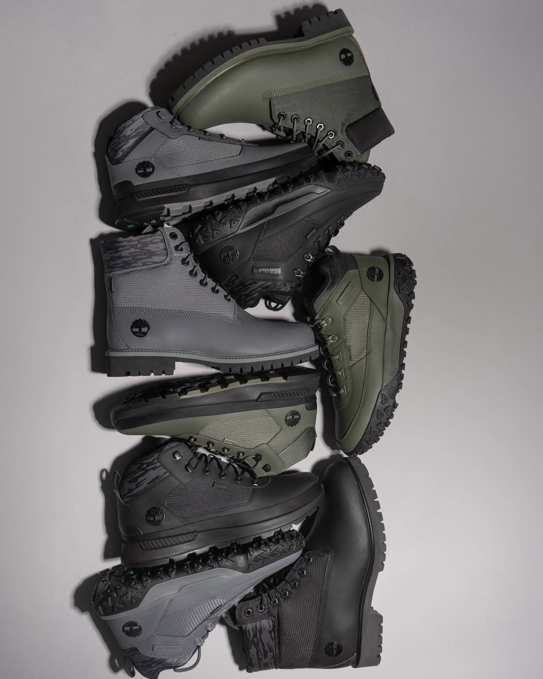 Çizme Timberland në të zezë, gri dhe jeshile – Timberland Kosova