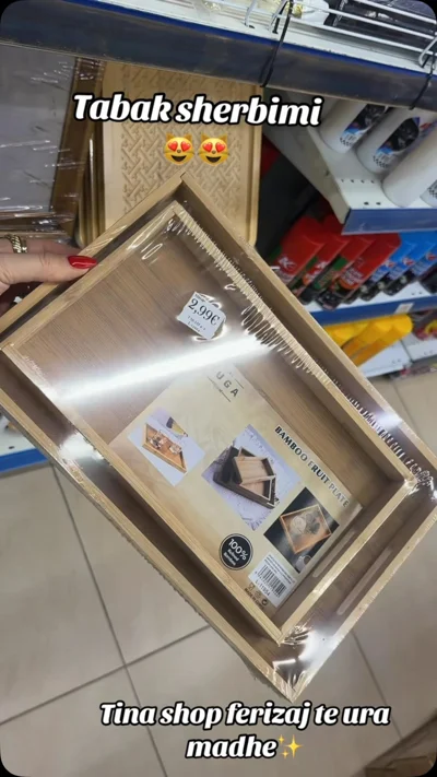 Tabaka druri për servirje