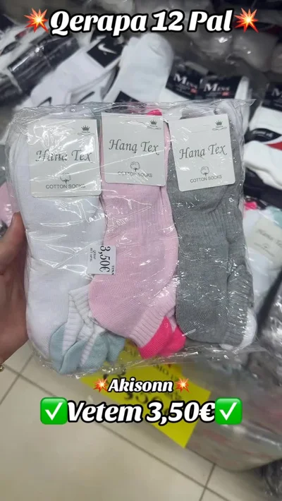 Çorape femrash pako 12 palë
