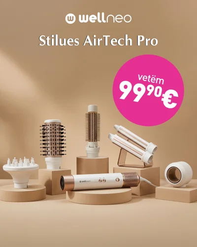 Tharëse dhe stilues flokësh AirTech Pro Wellneo