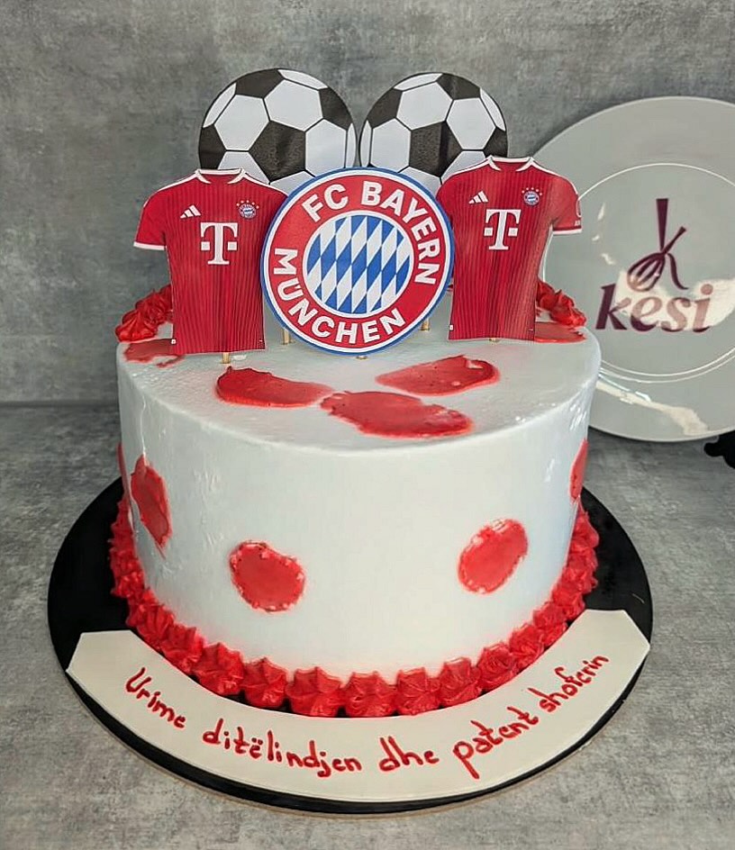 Tortë ditëlindjeje me temë Bayern München – Torte me porosi - Kesi