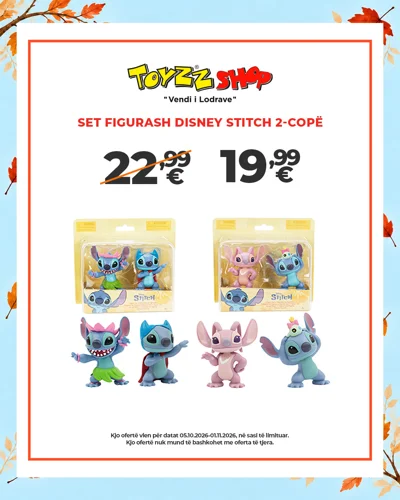 Set figurash disney stitch 2-copë