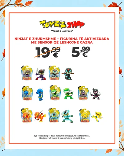 Figura ninja me sensor dhe zë qesharak