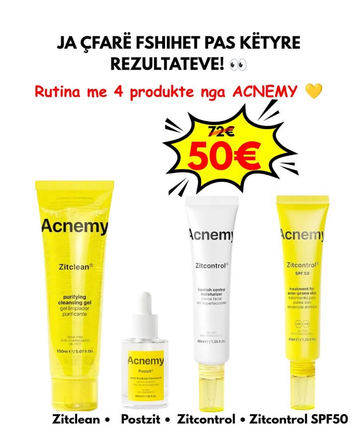 Produkte kundër akneve për lëkurën e fytyrës – Una Beauty (2)