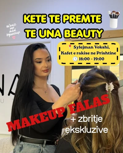 Grim falas dhe zbritje në dyqanin e kozmetikës