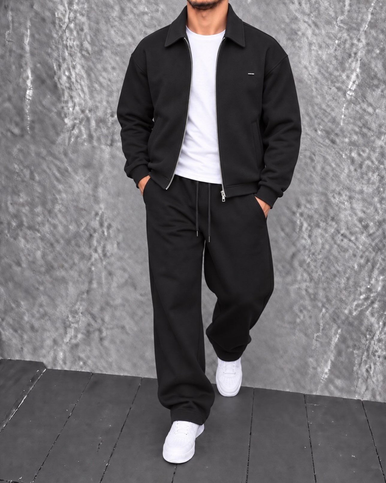 Komplet trenerkash gri për meshkuj – URBAN Clothing Store®️ (4)