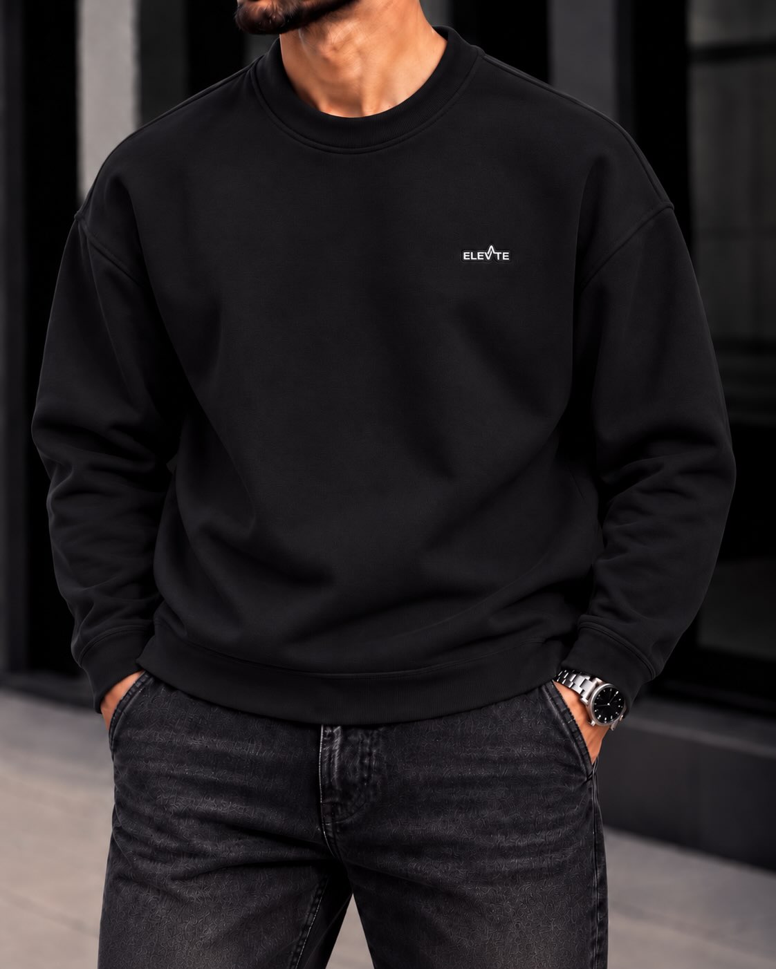 Duks i bardhë oversize për meshkuj – URBAN Clothing Store®️ (2)